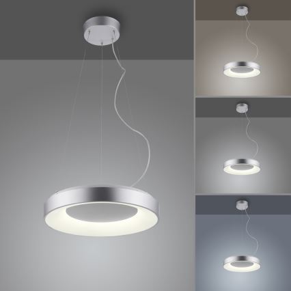 JUST LIGHT. 17075-21 - Lampadario a sospensione con filo LED dimmerabile KETO ANIKA LED/26,5W/230V 2700-5000K + telecomando