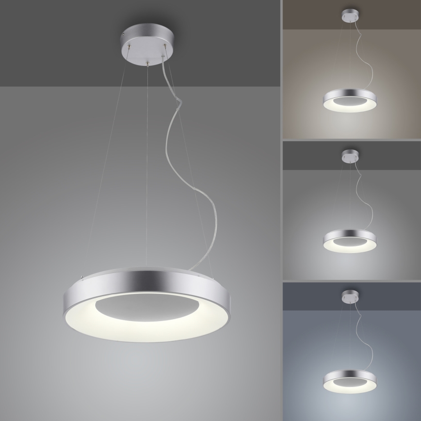 JUST LIGHT. 17075-21 - Lampadario a sospensione con filo LED dimmerabile KETO ANIKA LED/26,5W/230V 2700-5000K + telecomando