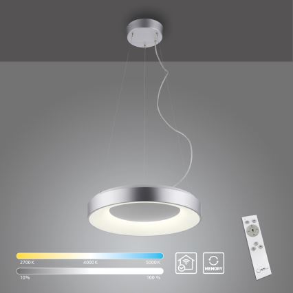 JUST LIGHT. 17075-21 - Lampadario a sospensione con filo LED dimmerabile KETO ANIKA LED/26,5W/230V 2700-5000K + telecomando
