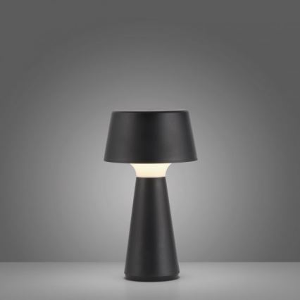 JUST LIGHT. 19260-18 - LED Dimmerabile touch per esterni lampada ABERA LED/3W/3,7V 2000 mAh USB IP54 nero