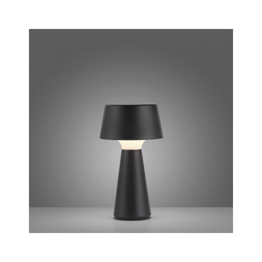 JUST LIGHT. 19260-18 - LED Dimmerabile touch per esterni lampada ABERA LED/3W/3,7V 2000 mAh USB IP54 nero