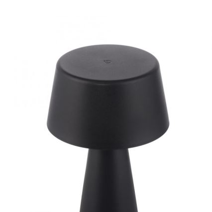 JUST LIGHT. 19260-18 - LED Dimmerabile touch per esterni lampada ABERA LED/3W/3,7V 2000 mAh USB IP54 nero