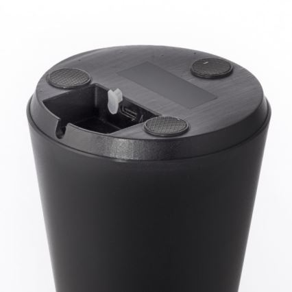 JUST LIGHT. 19260-18 - LED Dimmerabile touch per esterni lampada ABERA LED/3W/3,7V 2000 mAh USB IP54 nero
