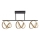 JUST LIGHT. 6245-18 - Lampadario a plafone LED dimmerabile LOOP 3xLED/11W/230V 2700-5000K + telecomando