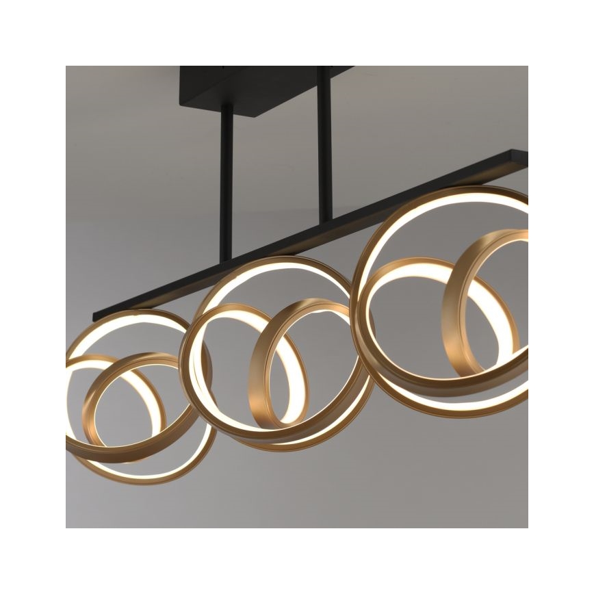 JUST LIGHT. 6245-18 - Lampadario a plafone LED dimmerabile LOOP 3xLED/11W/230V 2700-5000K + telecomando