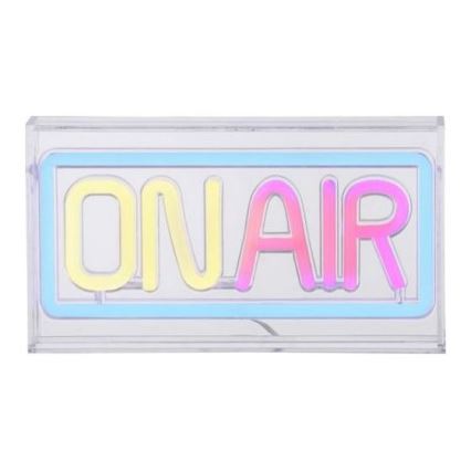 JUST LIGHT. 85013-70 - LED Neon tavolo decorazione NEON LED/4W/5V On Air