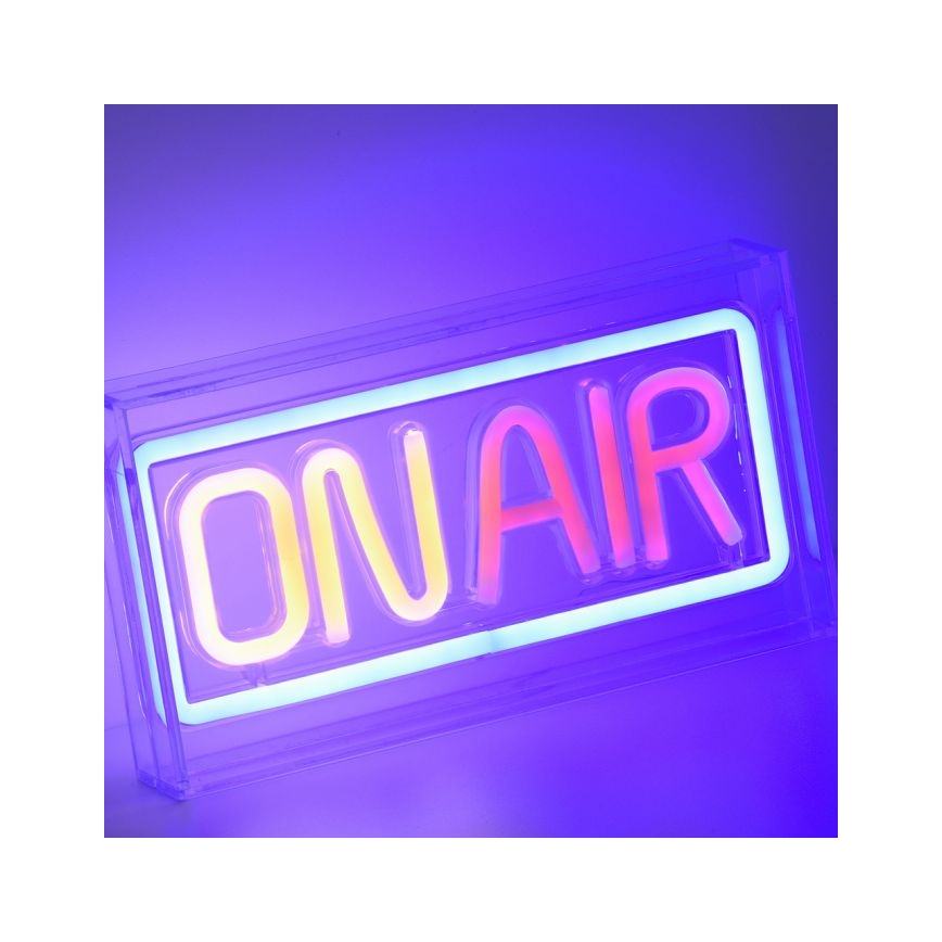 JUST LIGHT. 85013-70 - LED Neon tavolo decorazione NEON LED/4W/5V On Air