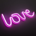 JUST LIGHT. 85021-87 - LED Decorazione murale al neon NEON LED/6,5W/5V Love