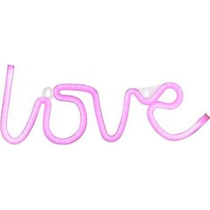 JUST LIGHT. 85021-87 - LED Decorazione murale al neon NEON LED/6,5W/5V Love