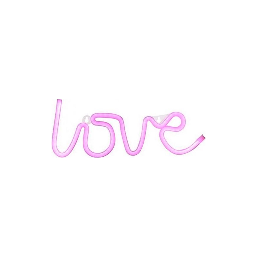 JUST LIGHT. 85021-87 - LED Decorazione murale al neon NEON LED/6,5W/5V Love