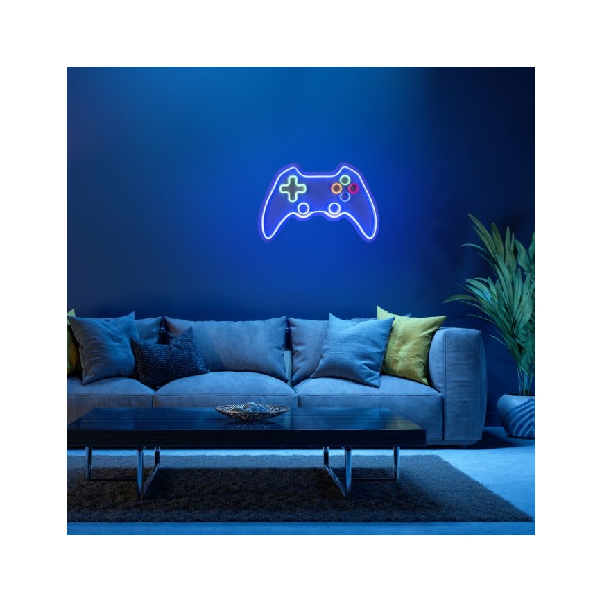 JUST LIGHT. 85022-70 - Decorazione da parete LED neon NEON LED/6,5W/5V gamer