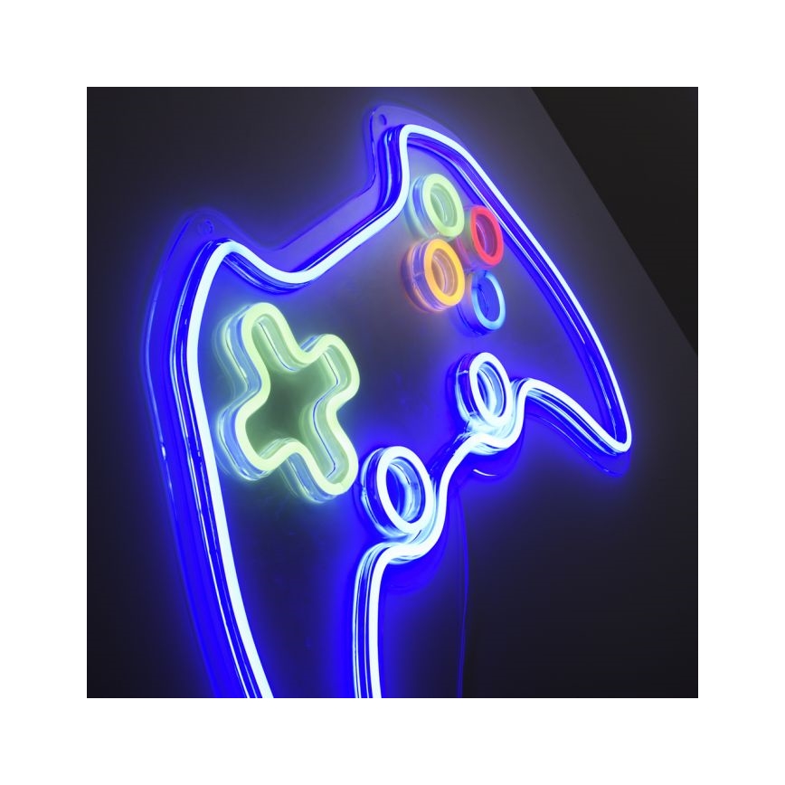 JUST LIGHT. 85022-70 - Decorazione da parete LED neon NEON LED/6,5W/5V gamer