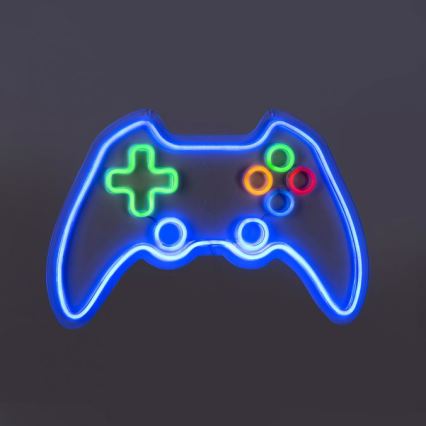 JUST LIGHT. 85022-70 - LED Decorazione murale al neon NEON 1xLED/6,5W/5V gamer