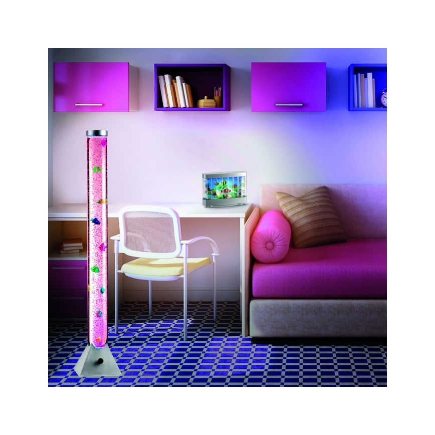 JUST LIGHT. 85106-55 - LED RGB Decorativa lampada con piedistallo AVA 12xLED/0,06W/230V