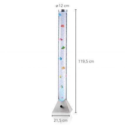 JUST LIGHT. 85106-55 - LED RGB Decorativa lampada con piedistallo AVA 12xLED/0,06W/230V