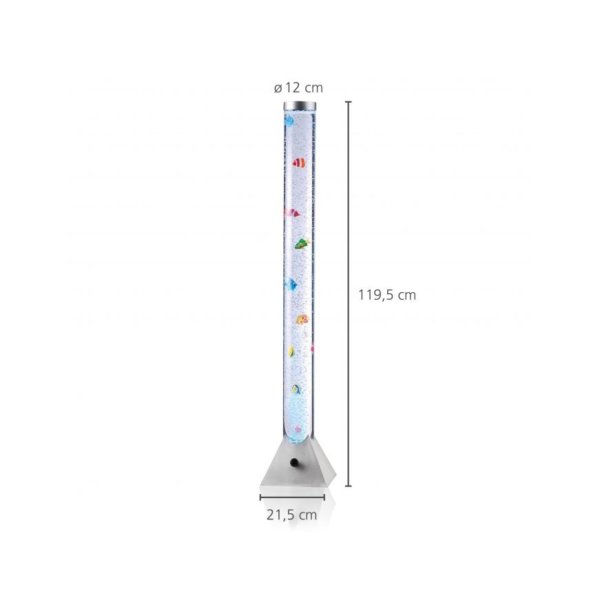 JUST LIGHT. 85106-55 - LED RGB Decorativa lampada con piedistallo AVA 12xLED/0,06W/230V
