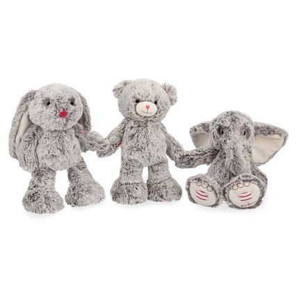 Kaloo - Peluche con melodia elefante ROUGE