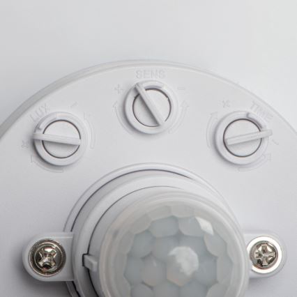 Plafoniera LED con sensore di movimento e sensore crepuscolare FOGLER LED/17W/230V Ø 33 cm