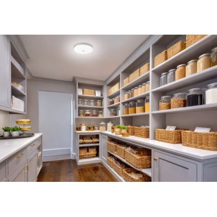 Plafoniera con sensore di movimento e crepuscolare FOGLER LED/24W/230V Ø 38 cm