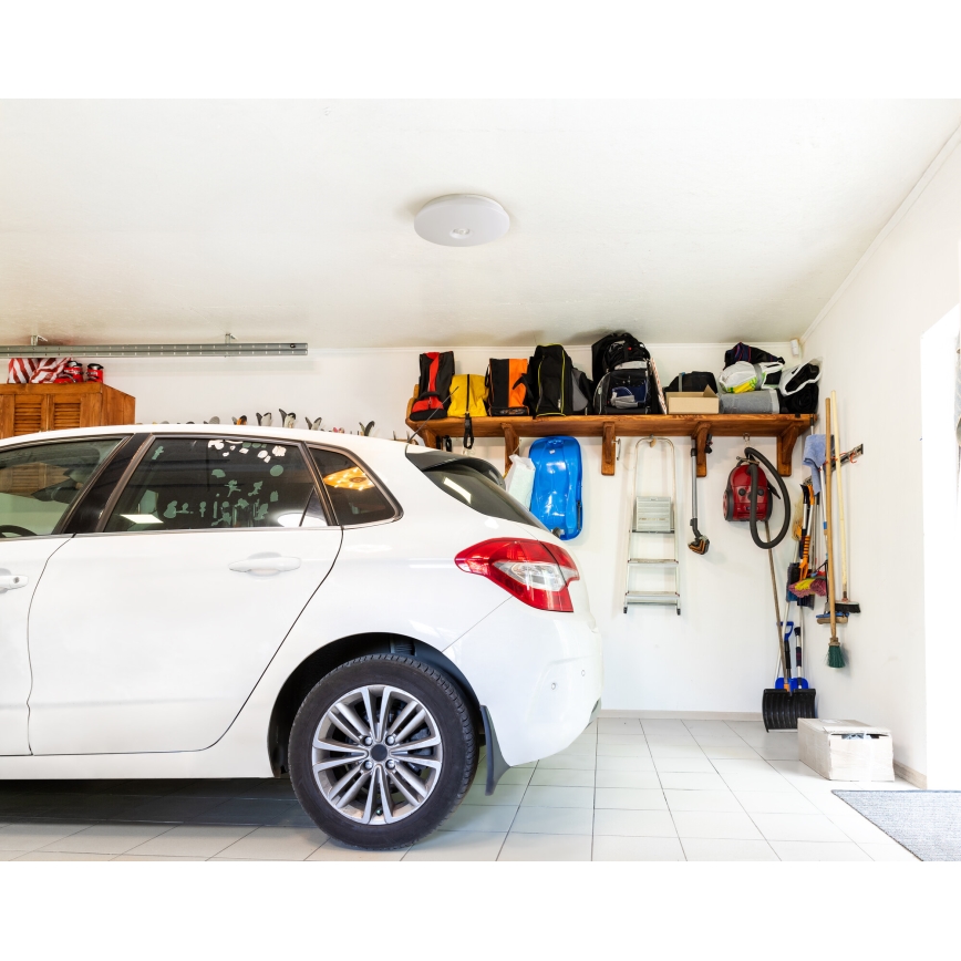 Plafoniera con sensore di movimento e crepuscolare FOGLER LED/24W/230V Ø 38 cm