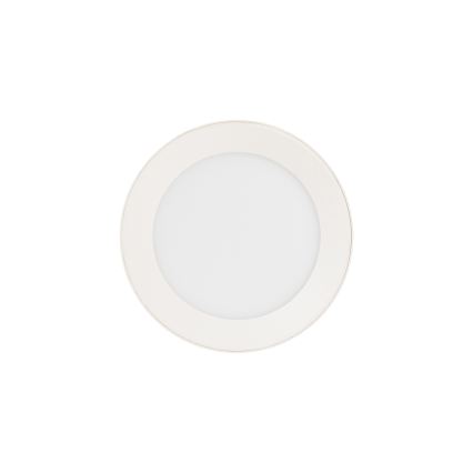 Faretto LED SONOR 6 W/230 V, 3000/4000/5700 K + LED 1,5 W 2200 K, Ø 9 cm, bianco