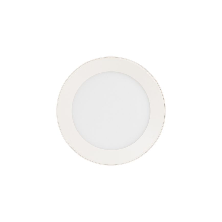 Faretto LED SONOR 6 W/230 V, 3000/4000/5700 K + LED 1,5 W 2200 K, Ø 9 cm, bianco