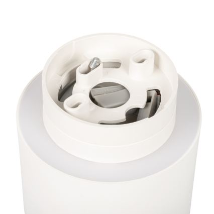 Faretto LED SONOR 6 W/230 V, 3000/4000/5700 K + LED 1,5 W 2200 K, Ø 9 cm, bianco