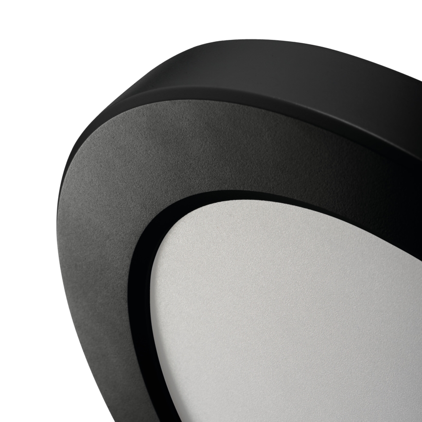 LED Soffitto/lampada da incasso con sensore di movimento 2in1 ERGA LED/17W/230V 3000/4000/6500K nero