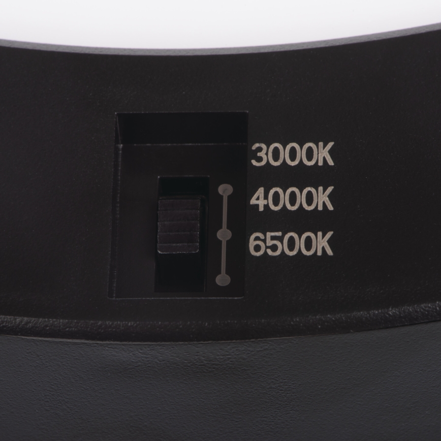 LED Soffitto/lampada da incasso con sensore di movimento 2in1 ERGA LED/17W/230V 3000/4000/6500K nero