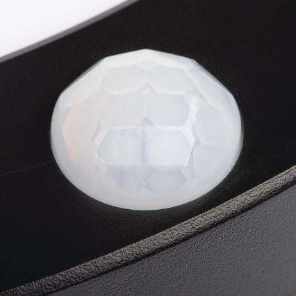 LED Soffitto/lampada da incasso con sensore di movimento 2in1 ERGA LED/17W/230V 3000/4000/6500K nero