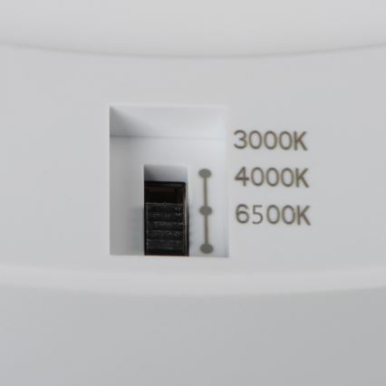 LED Soffitto/lampada da incasso con sensore di movimento 2in1 ERGA LED/17W/230V 3000/4000/6500K bianco