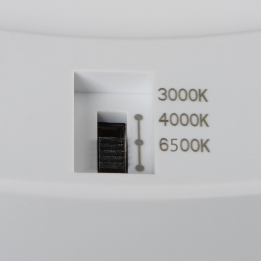 LED Soffitto/lampada da incasso con sensore di movimento 2in1 ERGA LED/17W/230V 3000/4000/6500K bianco