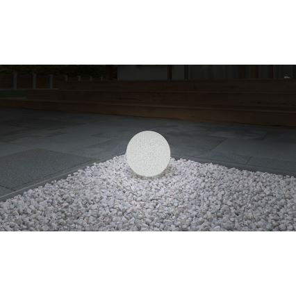 Lampada da esterno STONO 1x E27/15W/230V Ø 20 cm IP65