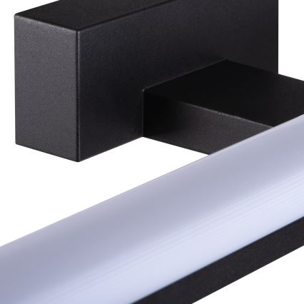 Illuminazione a LED per specchio da bagno ASTEN LED/8W/230V IP44 nero