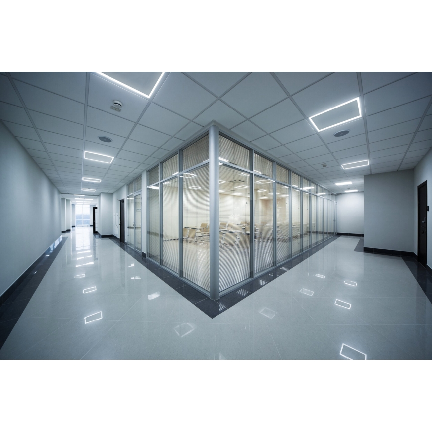 Telaio per controsoffitto AVAR per pannelli LED, 32W, 230V, 4000K, 59x59 cm