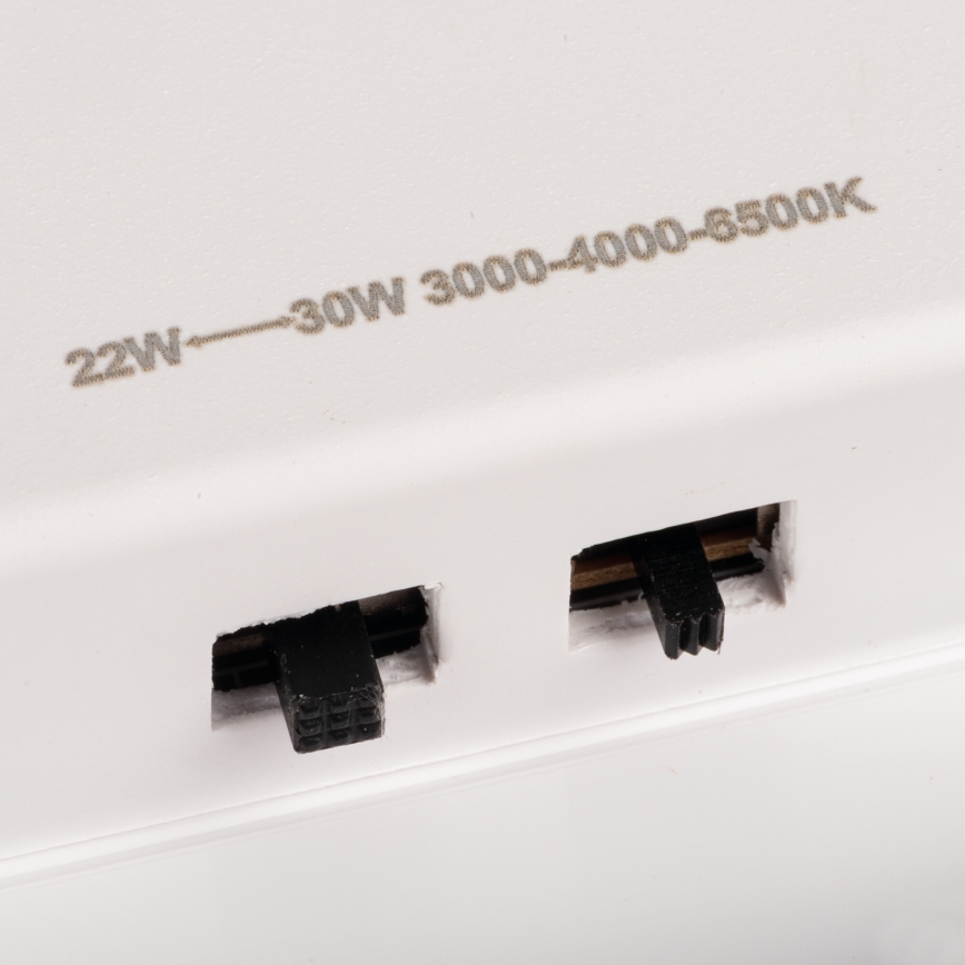 Plafoniera LED VARSO con sensore di movimento e sensore crepuscolare LED/22/30W/230V 3000/4000/6500K Ø 33 cm IP54