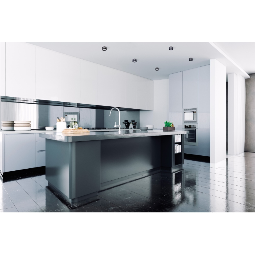 Faretto da incasso GOVIK GU10/10W nero