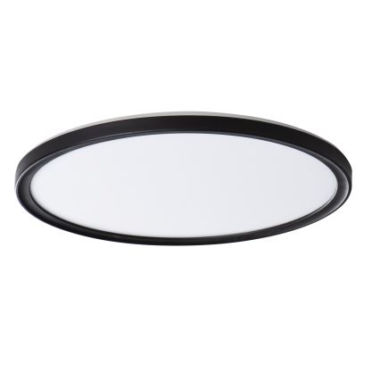 Plafoniera LED da bagno AZPO LED/22W/230V diametro 42 cm IP54 nero