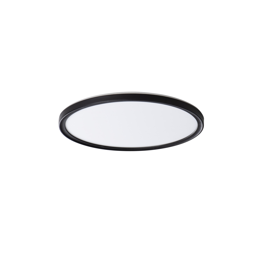 Plafoniera LED AZPO LED/11,8W/230V 3000/4000/6000K Ø 22,5 cm IP54 nera