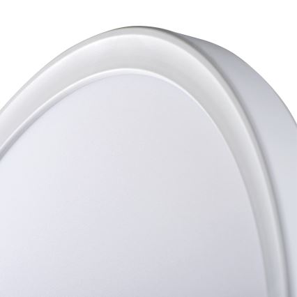 Plafoniera a LED AZPO 22W/230V 3000/4000/6000K Ø 42 cm IP54 bianca