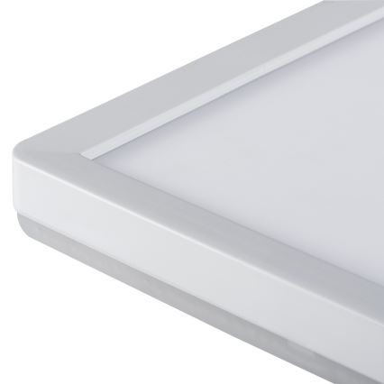 Plafoniera LED AZPO LED/12,3W/230V 3000/4000/6000K 22,5x22,5 cm IP54 bianca