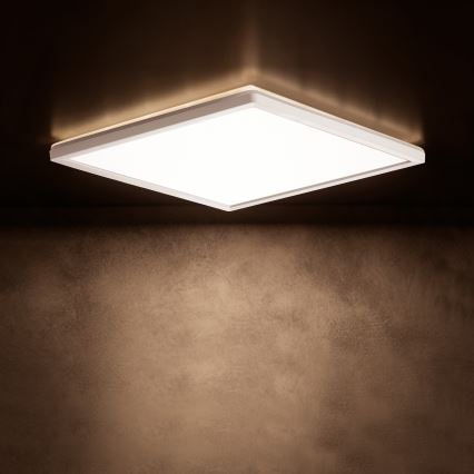 Plafoniera LED AZPO LED/22W/230V 3000/4000/6000K 42x42 cm IP54 bianca