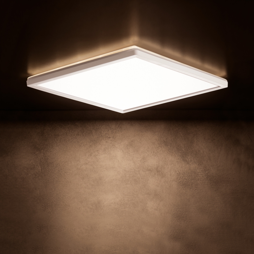 Plafoniera LED AZPO LED/22W/230V 3000/4000/6000K 42x42 cm IP54 bianca