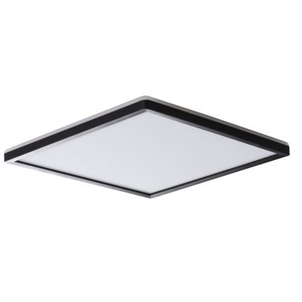 Plafoniera LED AZPO LED/22W/230V 3000/4000/6000K 42x42 cm IP54 nera
