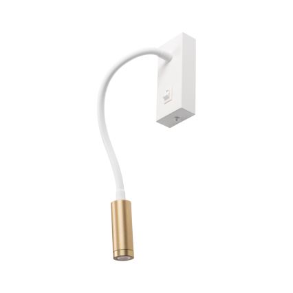 Lampada flessibile LED TONIL LED/3,3W/230V bianco/oro