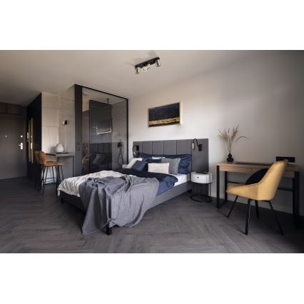 Lampada flessibile LED TONIL LED/3,3W/230V nera/dorata