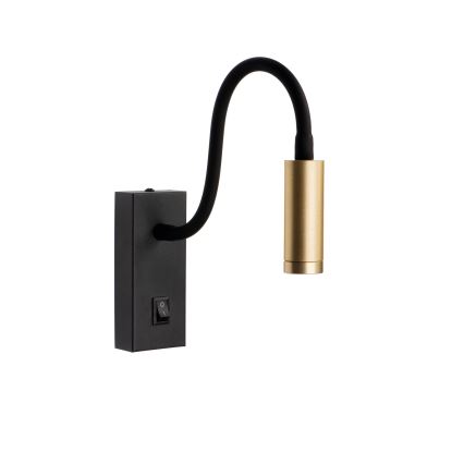 Lampada flessibile LED TONIL LED/3,3W/230V nera/dorata