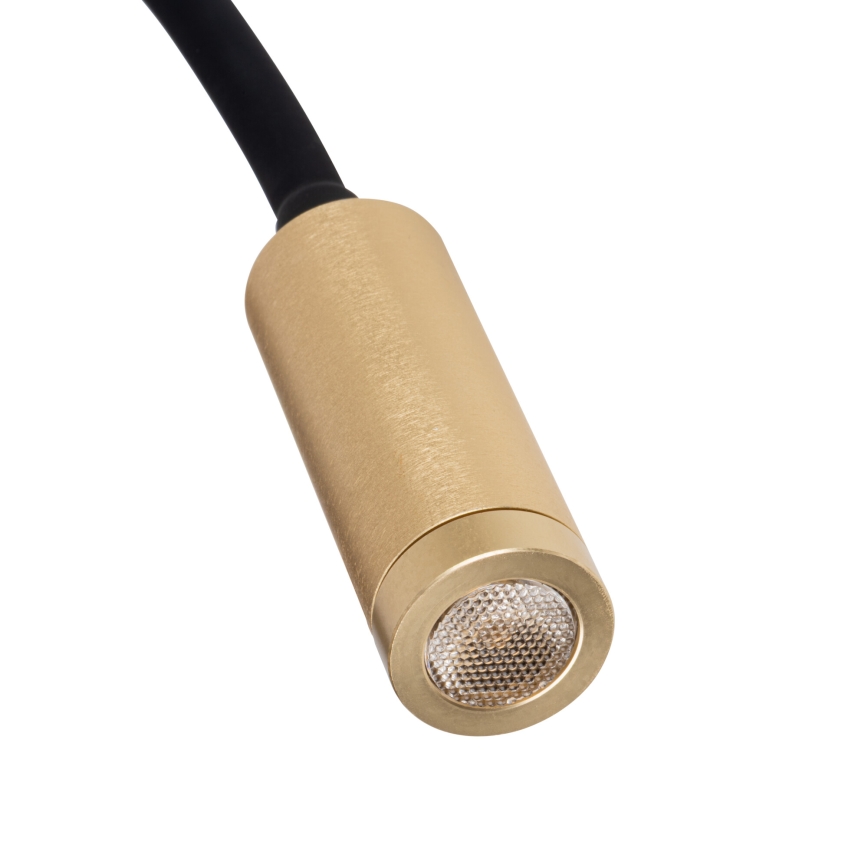 Lampada flessibile LED TONIL LED/3,3W/230V nera/dorata