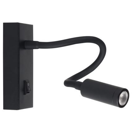 Lampada flessibile LED TONIL LED/2,7W/230V nero