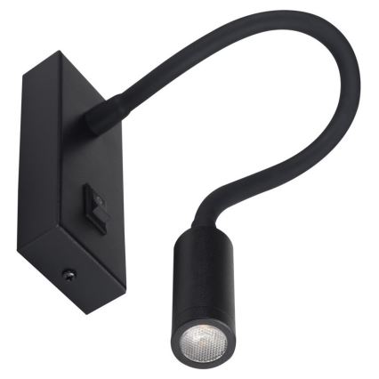 Lampada flessibile LED TONIL LED/2,7W/230V nero